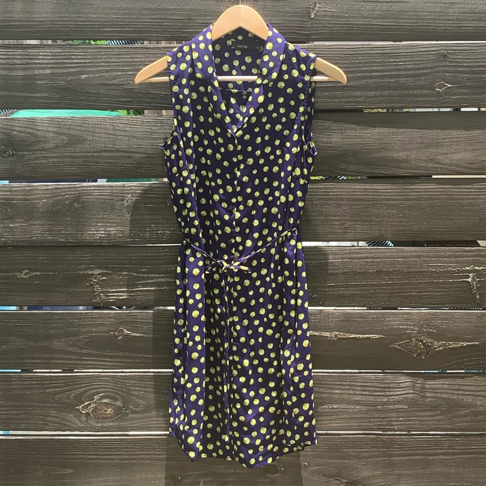 Mid-length shirt dress